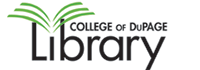 Logo for the College of DuPage Library
